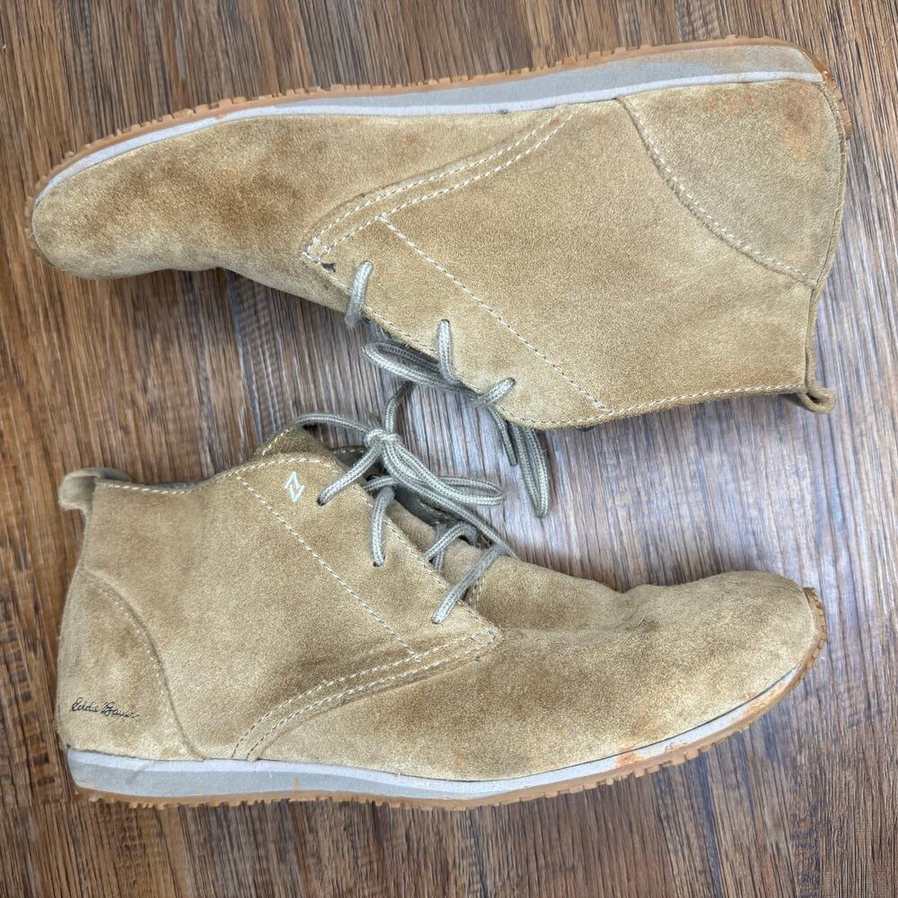 Eddie Bauer size 7 transition Chukka ankle boot suede lace up walking shoe - Picture 3 of 11